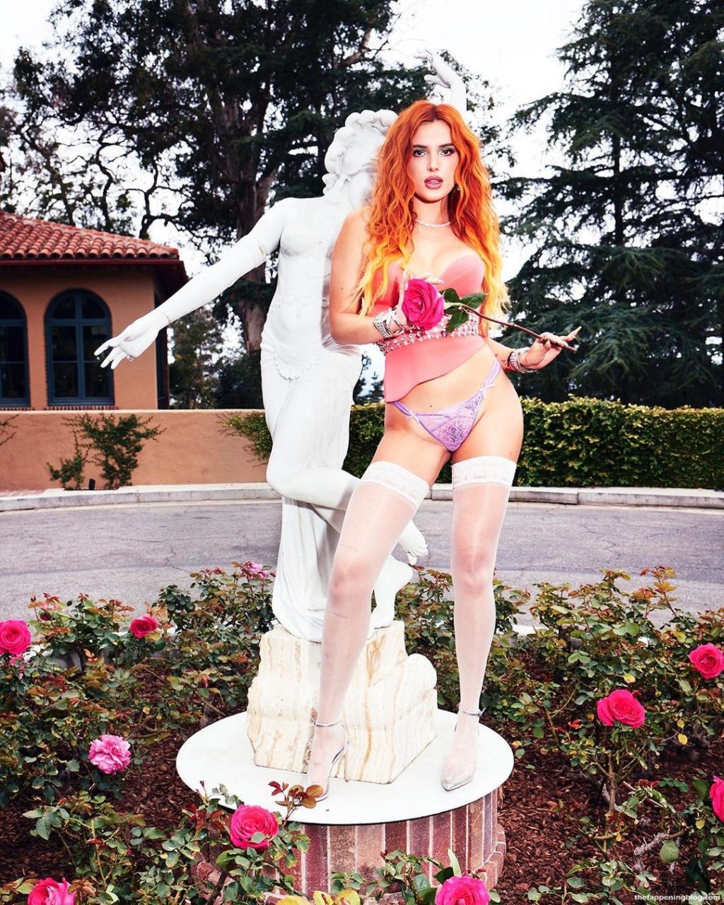 Bella Thorne Poses in Lingerie with Benjamin Mascolo (10 Photos)