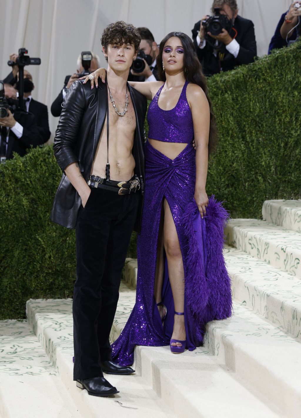 Shawn Mendes &amp; Camila Cabello Arrive at the 2021 Met Gala in NYC (62 Photos)