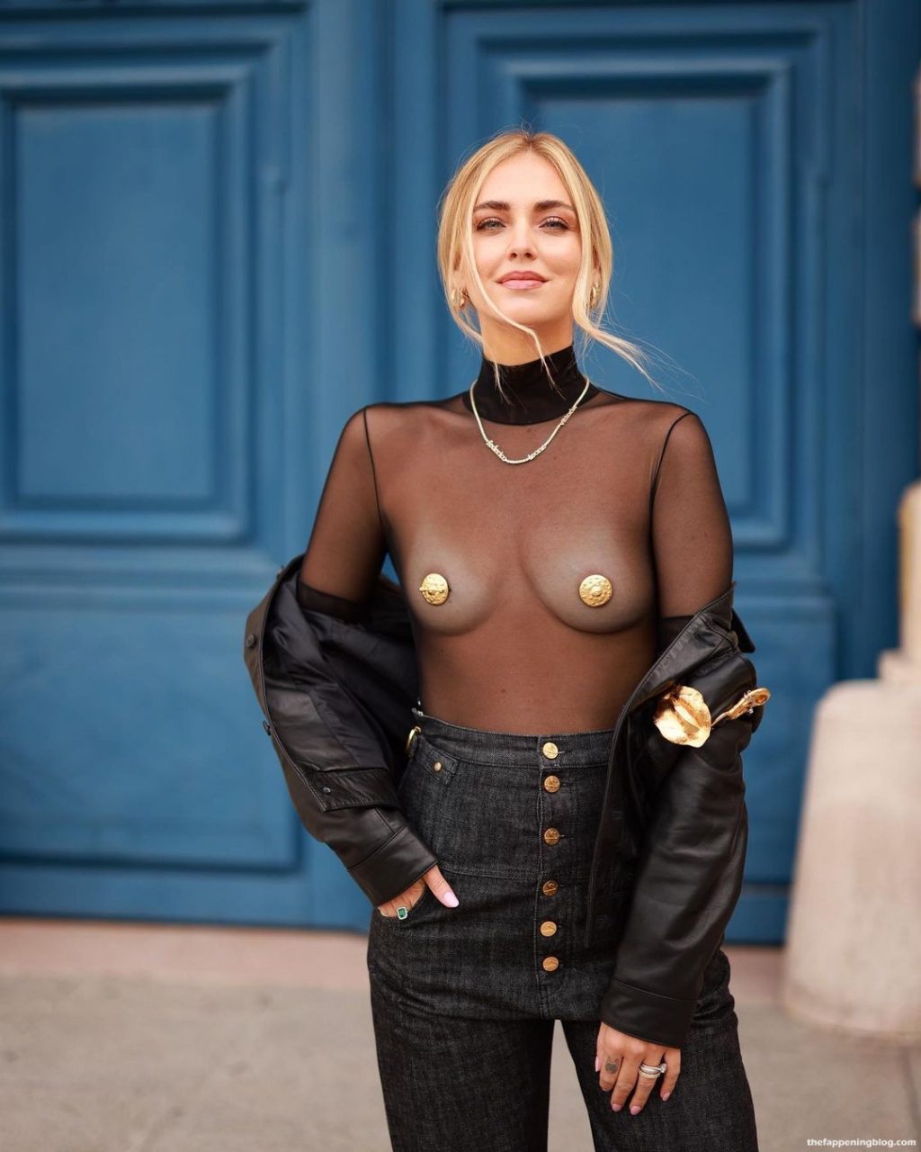 Chiara Ferragni Flaunts Her Tits in Paris (12 Photos)