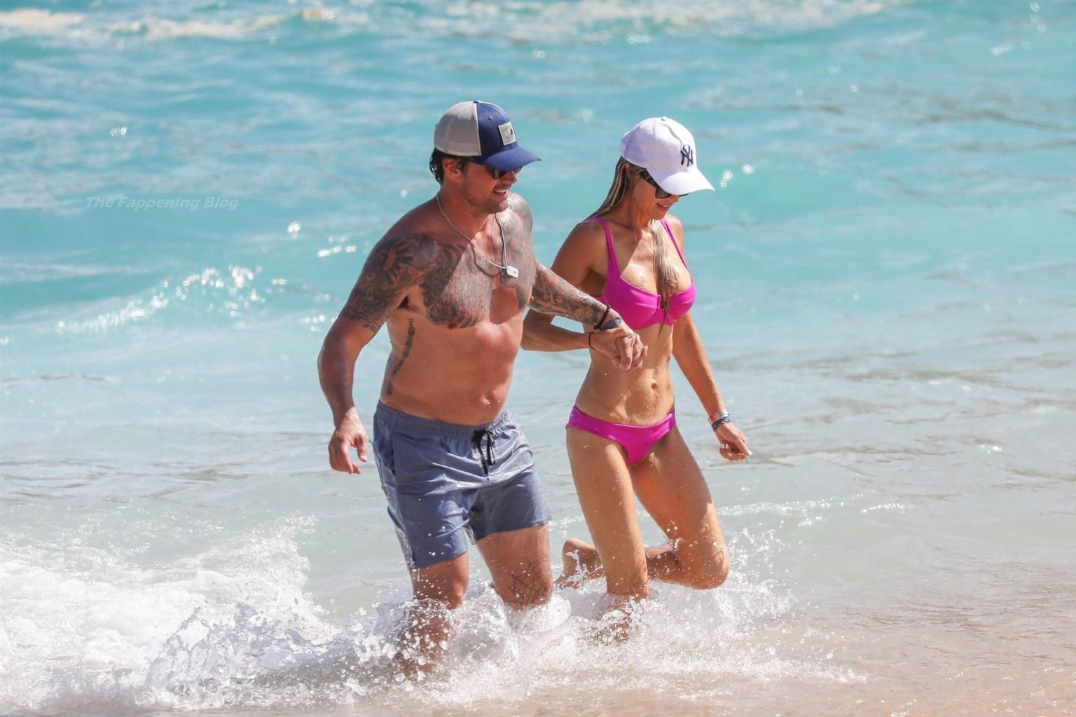 Christina Haack Looks Hot In A Pink Bikini On The Beach In Cabo Photos Thefappening