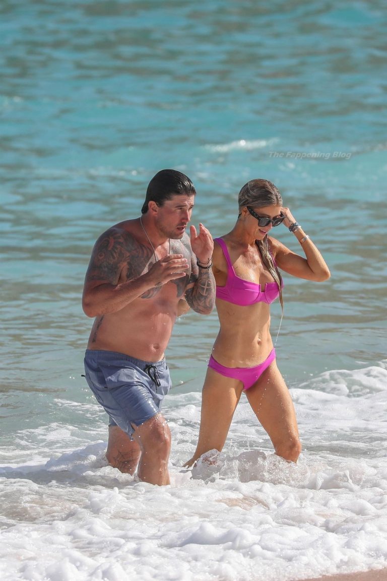 Christina Haack Looks Hot In A Pink Bikini On The Beach In Cabo 48 Photos Thefappening 5519