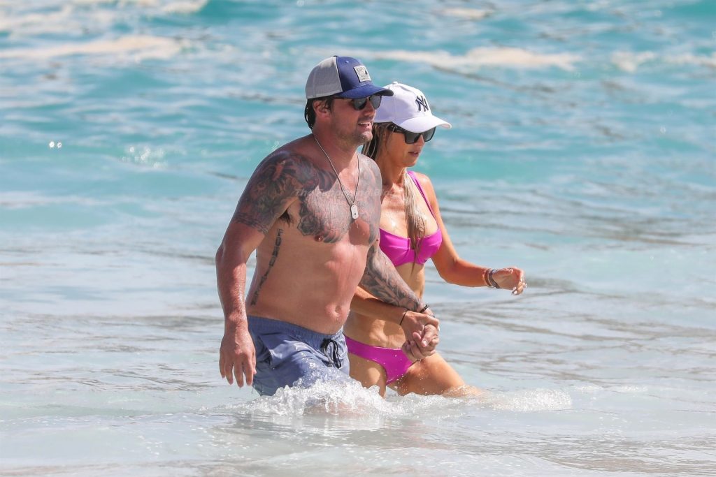 Christina Haack Looks Hot in a Pink Bikini on the Beach in Cabo (48 Photos)...