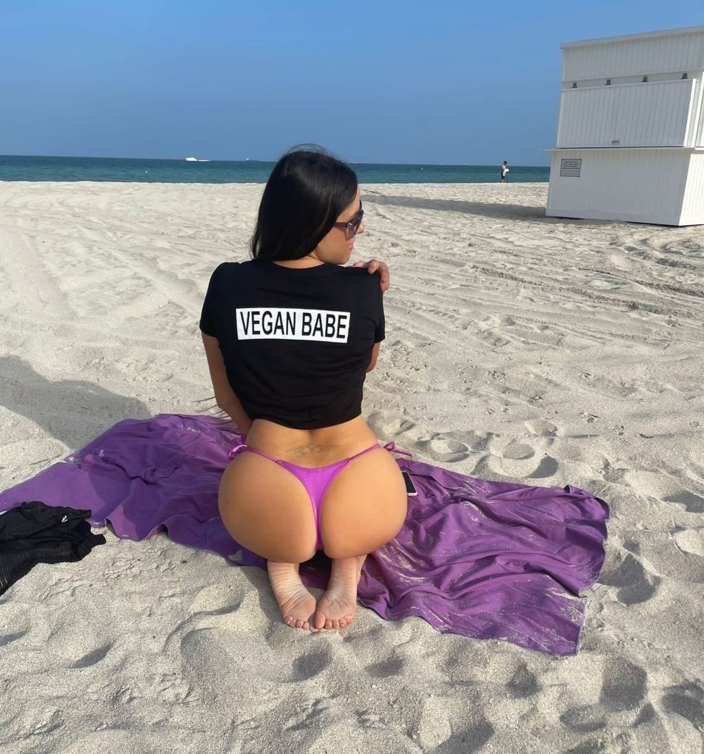 Claudia Romani Poses For Vegan Babe in Miami (9 Photos)