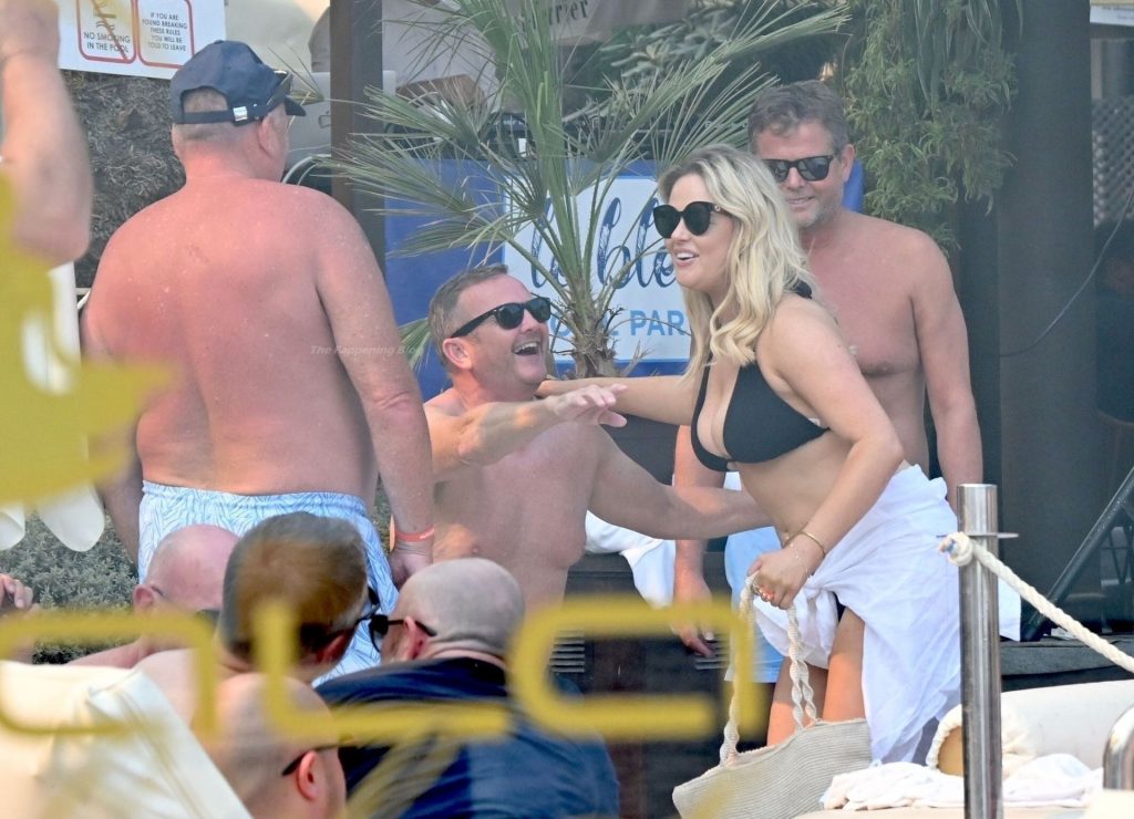 Emily Atack Looks in Great Spirits as She is Seen With a Mystery Man on Holiday in Marbella (101 Photos)
