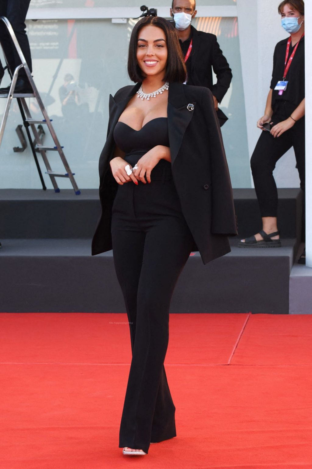 Georgina Rodriguez Flaunts Her Cleavage the 78th Venice International Film Festival (150 Photos)