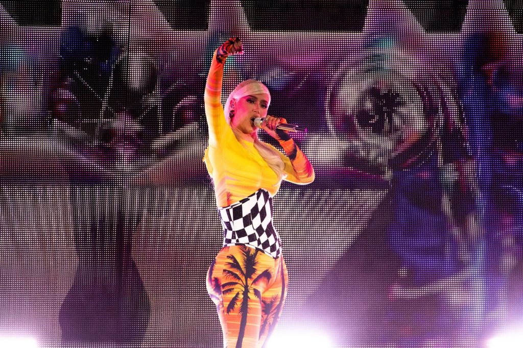 Iggy Azalea Shows Off Her Famous Backside in a Bodysuit on the I Feel Good Tour (32 Photos)