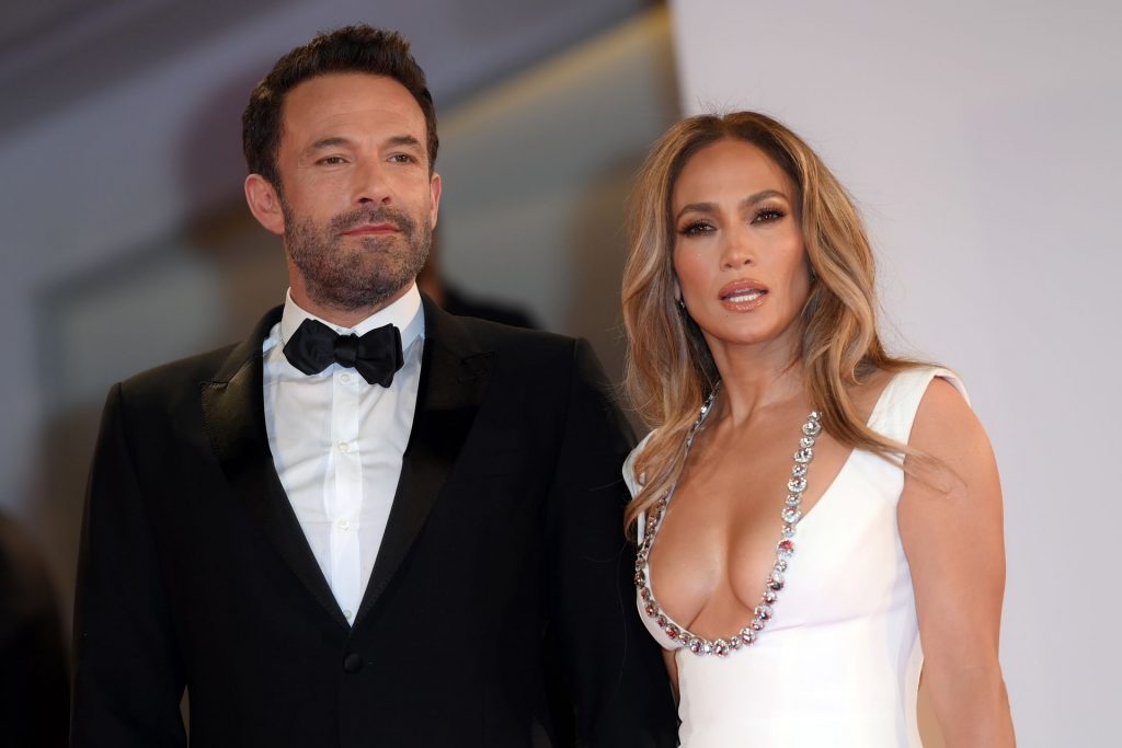 Jennifer Lopez Puts on a VERY Busty Display in a Plunging White Dress at The 78th Venice International Film Festival (154 Photos)