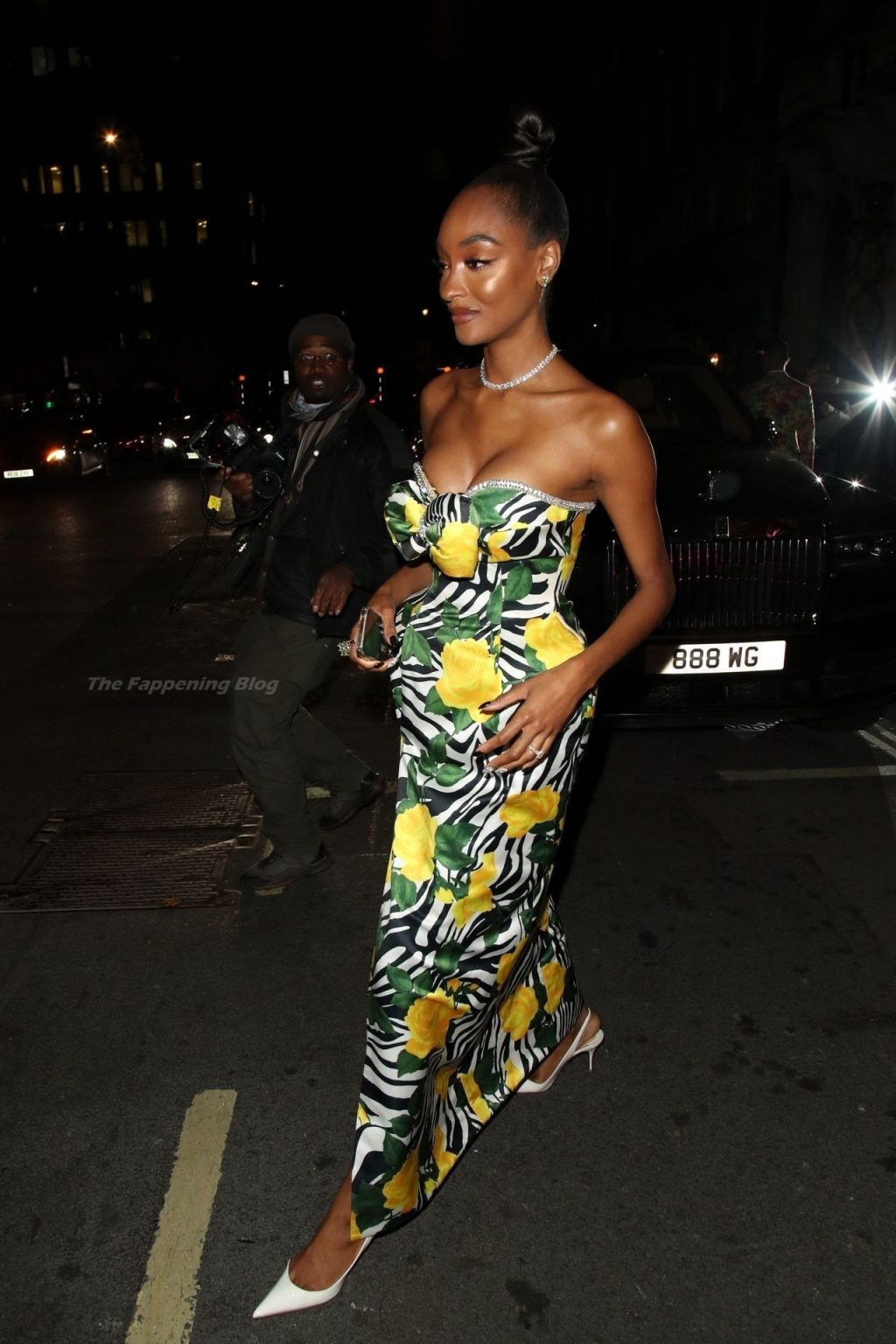 Jourdan Dunn Puts on a VERY Busty Display at the Changemakers Prize Event For LFW (18 Photos)