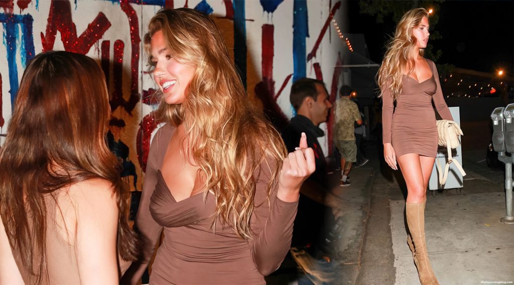 Kara Del Toro Gets Dolled Up For Dinner with a Friend at Craig’s (10 Photos + Video)