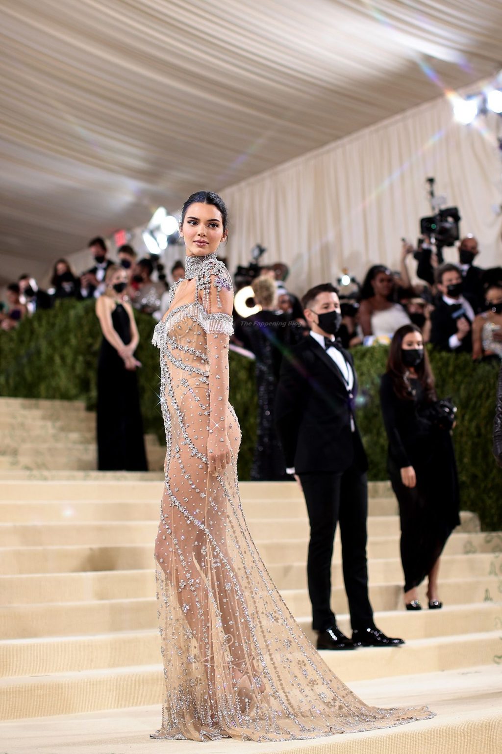 Kendall Jenner Poses in a ‘Naked’ Dress at the 2021 Met Gala (150 Photos)