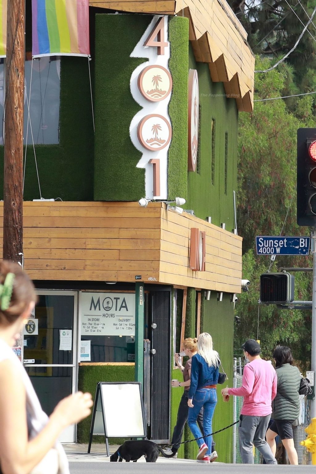 Braless Kristen Stewart &amp; Dylan Meyer Stop by MOTA Marijuana Dispensary (29 Photos)