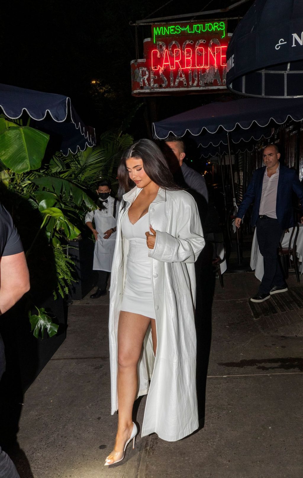 Kylie Jenner Stuns in All White Out to Dinner in New York (60 Photos)