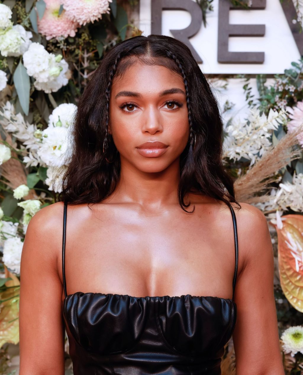 Lori Harvey Flaunts Her Cleavage During NYFW (3 Photos + Video)