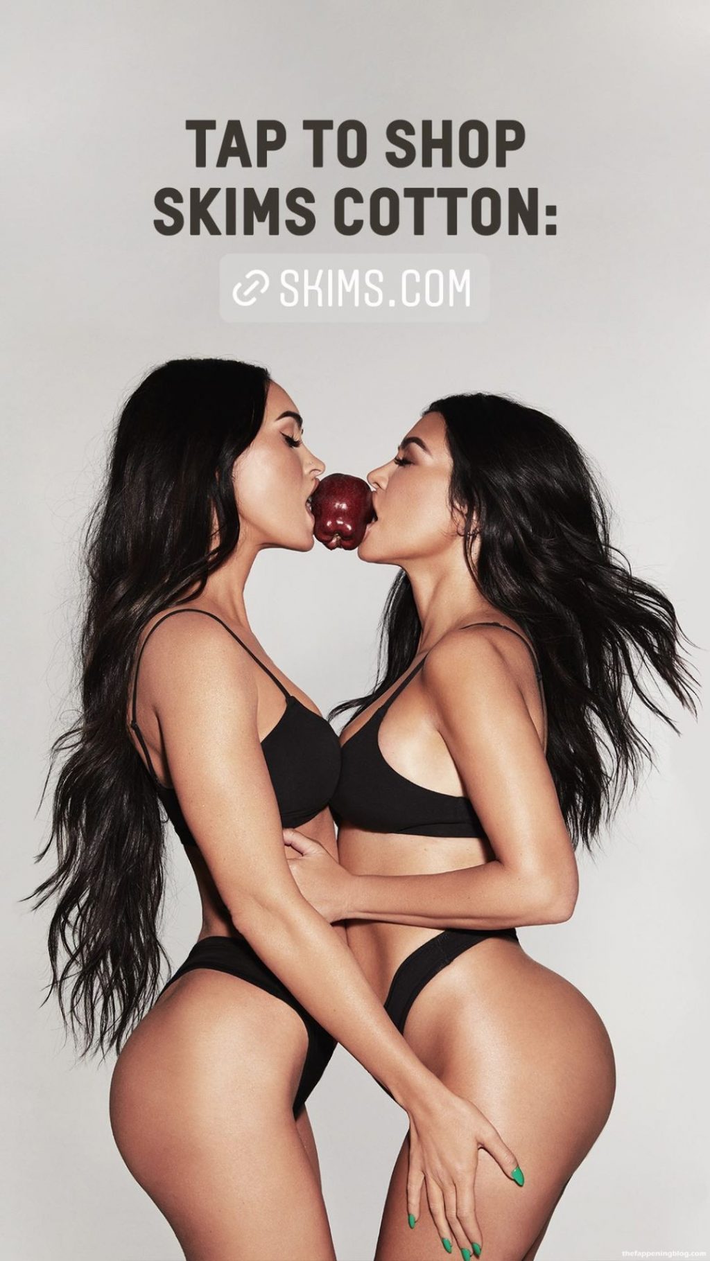 Megan Fox And Kourtney Kardashian Sexy &amp; Topless – SKIMS (23 Photos)