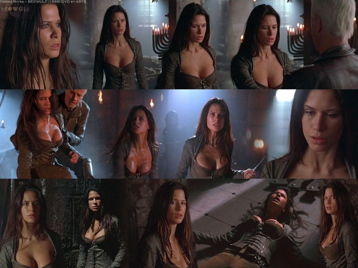 Here are some more homemade photos of stunning Rhona Mitra exposing her per...