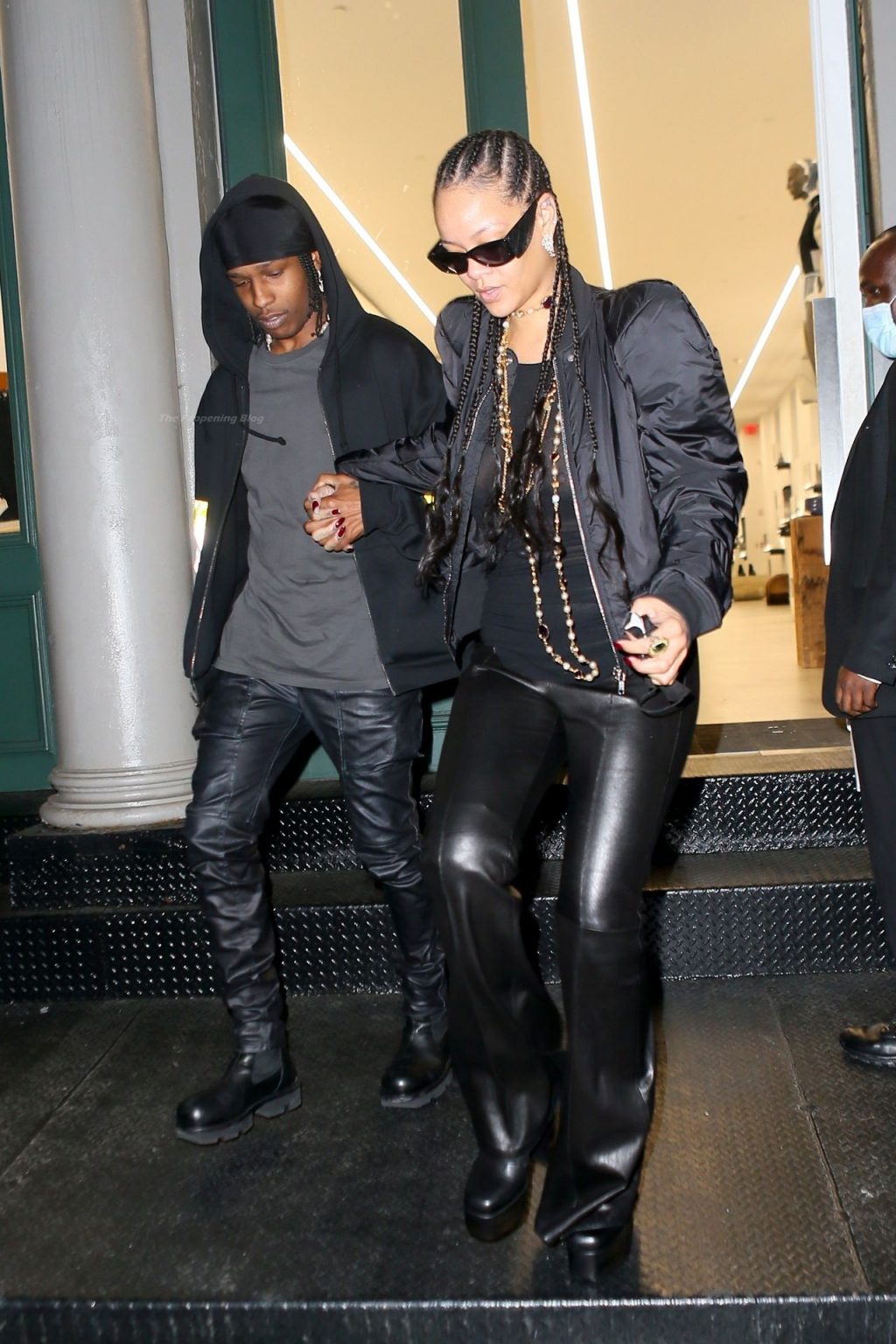 Rihanna &amp; A$AP Rocky are Seen Shopping at Rick Owens in NYC (40 Photos)