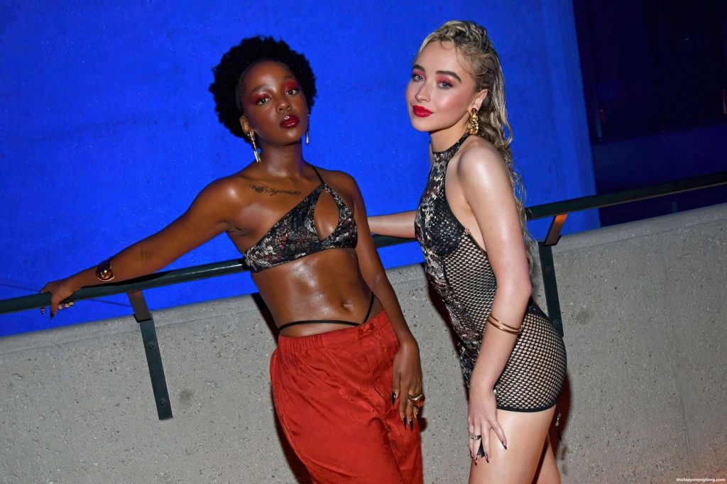 Sabrina Carpenter is Seen at Rihanna’s Star-Studded Savage X Fenty Show Vol. 3 (35 Photos) [Updated]