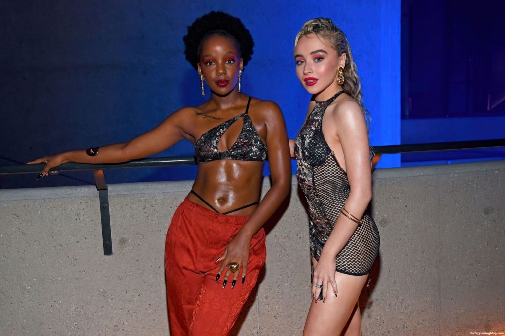 Sabrina Carpenter is Seen at Rihanna’s Star-Studded Savage X Fenty Show Vol. 3 (34 Photos)
