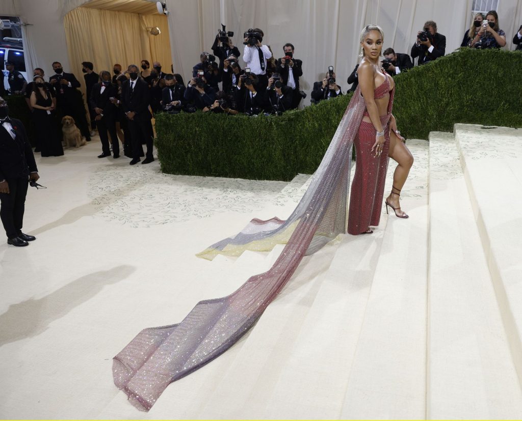 Saweetie Flaunts Her Boobs at the 2021 Met Gala in NYC (27 Photos)