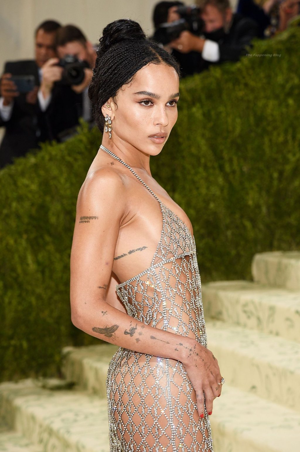 Zoe Kravitz Flaunts Her Ass at the 2021 Met Gala in NYC (48 Photos)