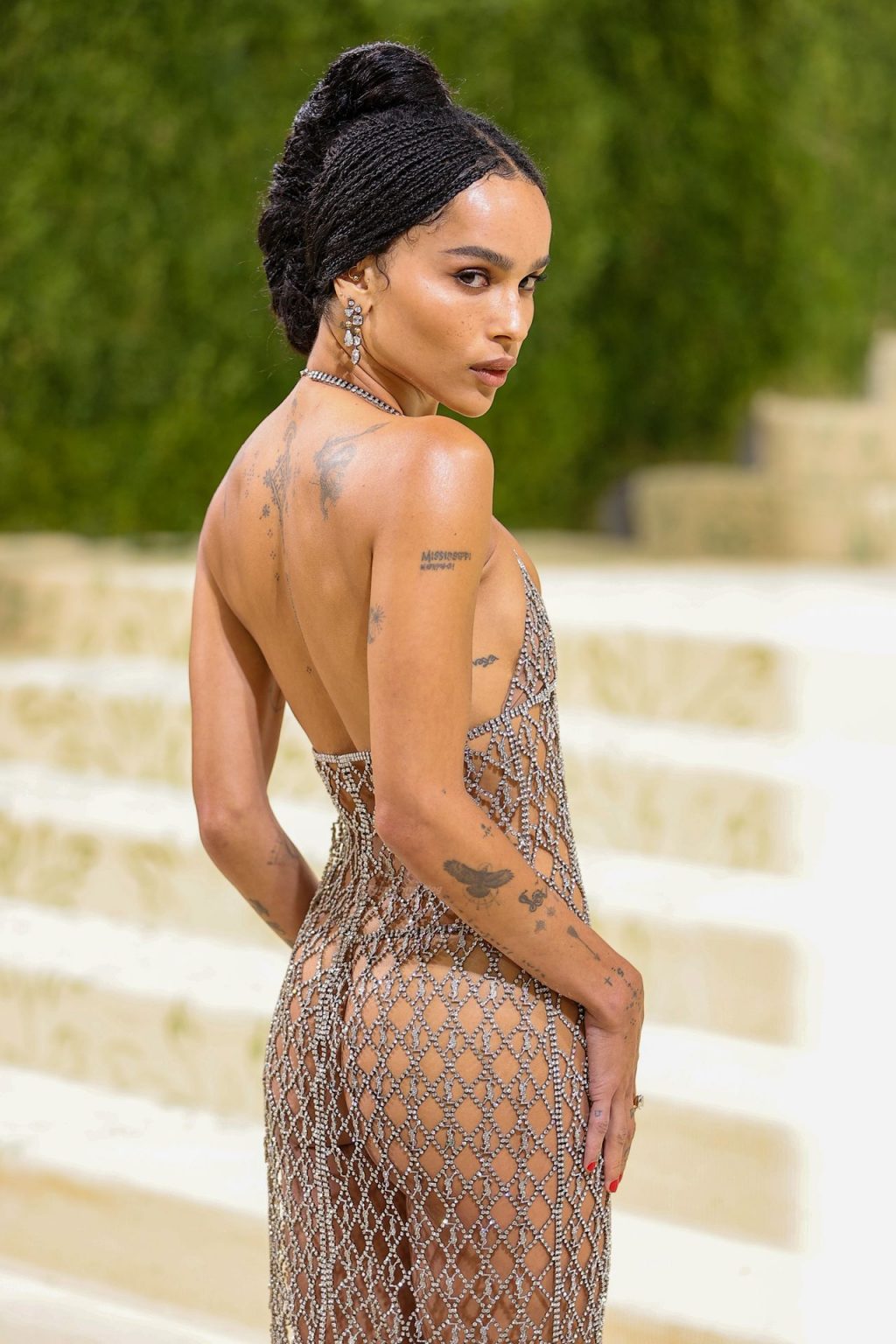 Zoe Kravitz Flaunts Her Ass at the 2021 Met Gala in NYC (48 Photos)