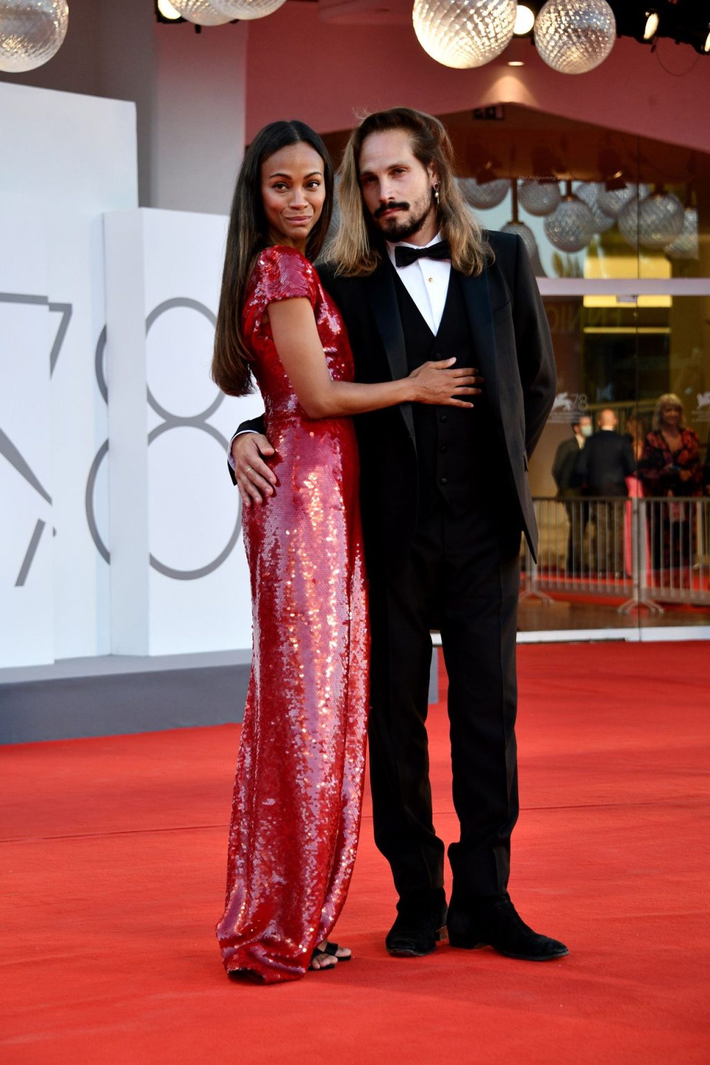 Zoe Saldana Looks Sexy on the Red Carpet at The 78th Venice International Film Festival (123 Photos)