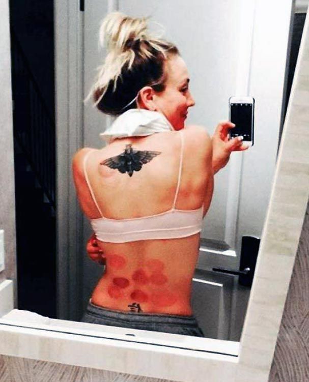 Kaley Cuoco desnuda: hackers le robaron selfie que se tomó chinga La Teja