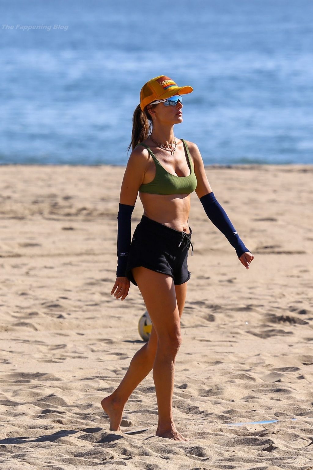 Alessandra Ambrosio Shows Her Sexy Figure on the Beach (122 New Photos)