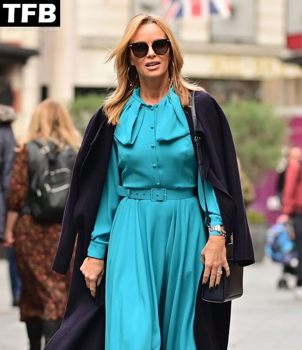 Amanda Holden is Spotted at Global Studios (71 Photos)