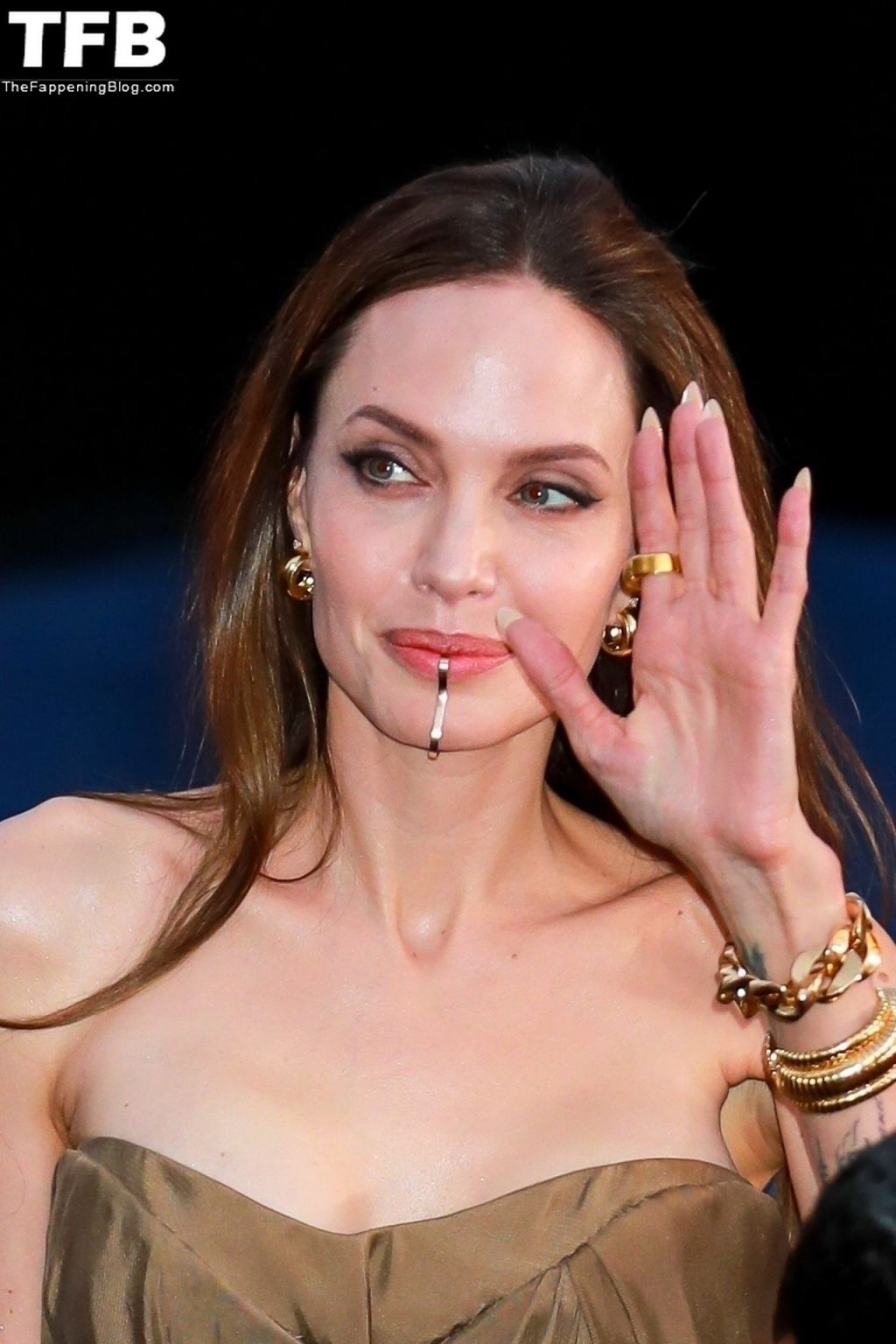 Angelina Jolie Flaunts Her Cleavage at the ‘Eternals’ Premiere in LA (95 Photos)