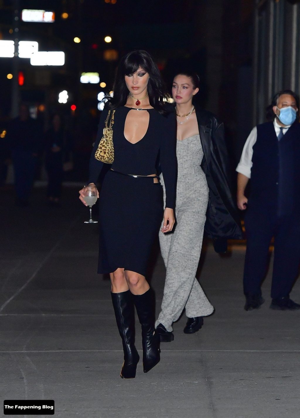 Bella Hadid Goes Braless as She Celebrates Her 25th Birthday in New York (82 Photos)