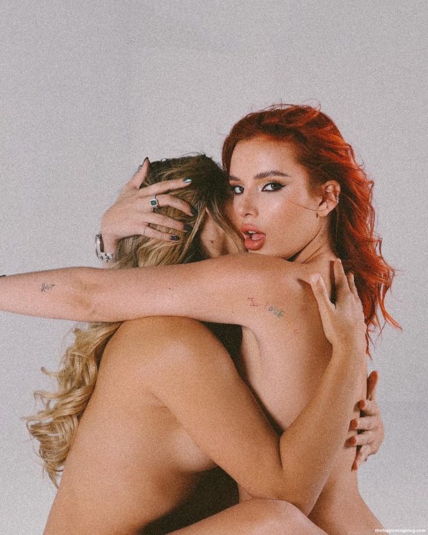 Bella Thorne And Abella Danger Pose Naked Together 3 Photos Thefappening 