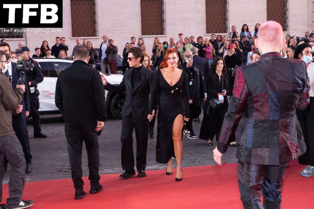 Bella Thorne Shows Her Sexy Tits &amp; Legs on the “Time Is Up” Red Carpet at the Rome Film Fest (150 Photos)