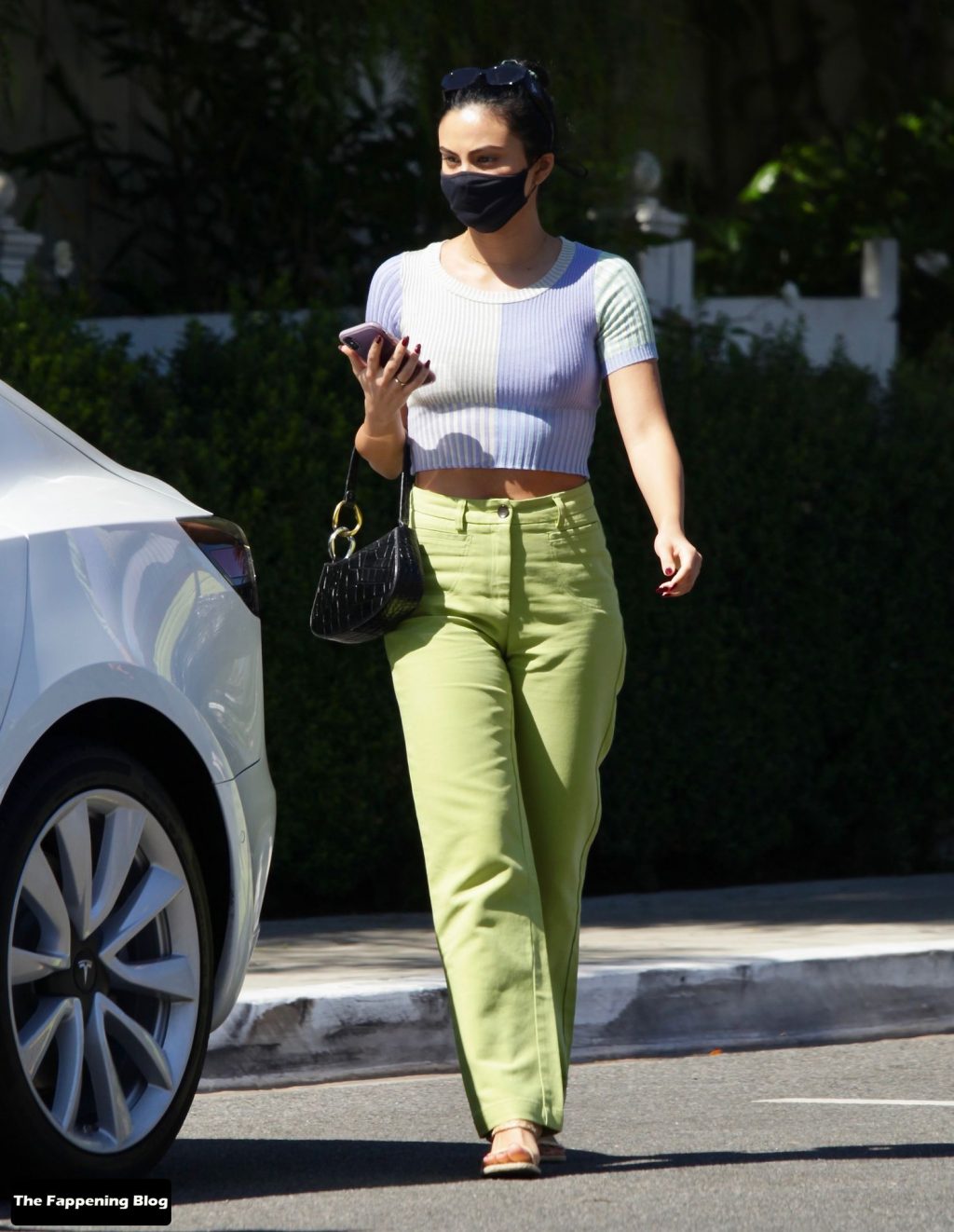 Camila Mendes is Pictured Leaving a Meeting in Beverly Hills (19 Photos)