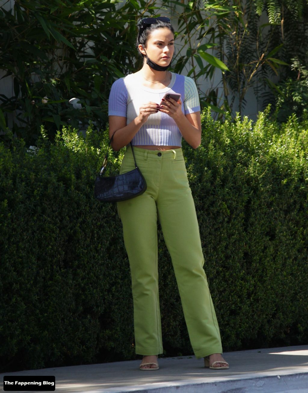 Camila Mendes is Pictured Leaving a Meeting in Beverly Hills (19 Photos)