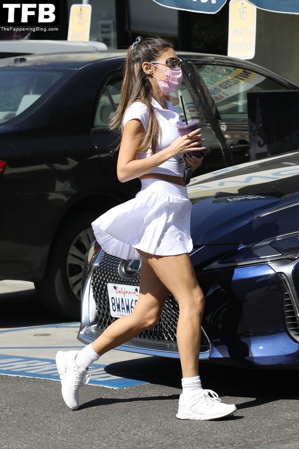 Leggy Chantel Jeffries Looks Sexy in a Mini Skirt in WeHo (30 Photos)