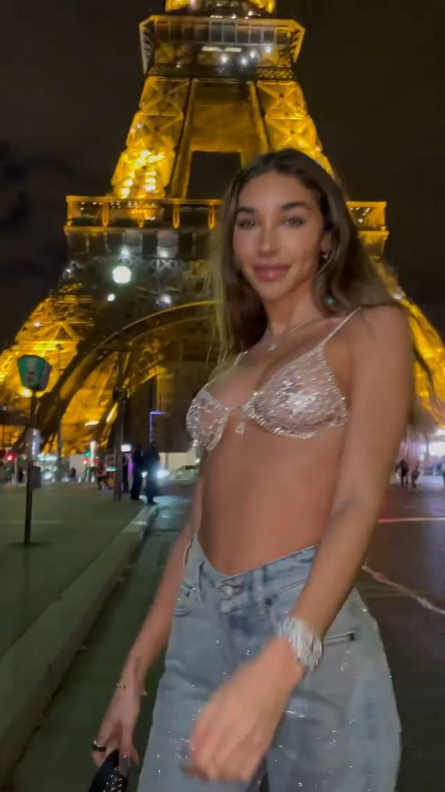 Chantel Jeffries Poses in a See-Through Bra (4 Photos + Video)