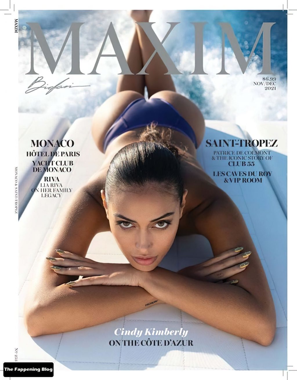 Cindy Kimberly Shows Her Stunning Body in a Sexy Topless Shoot for Maxim USA (10 Photos)