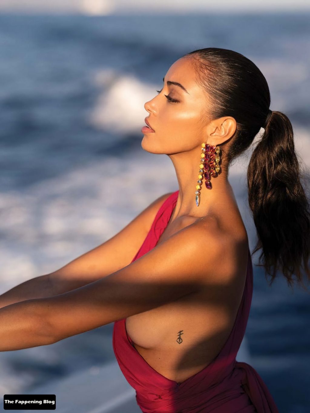 Cindy Kimberly Shows Her Stunning Body in a Sexy Topless Shoot for Maxim USA (10 Photos)