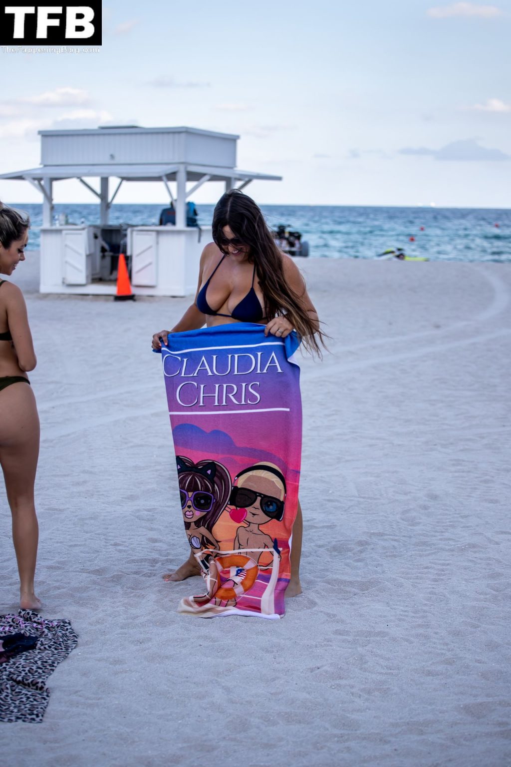 Claudia Romani and Cloe Greco Caught On the Beach After a Sexy Shoot (12 Photos)