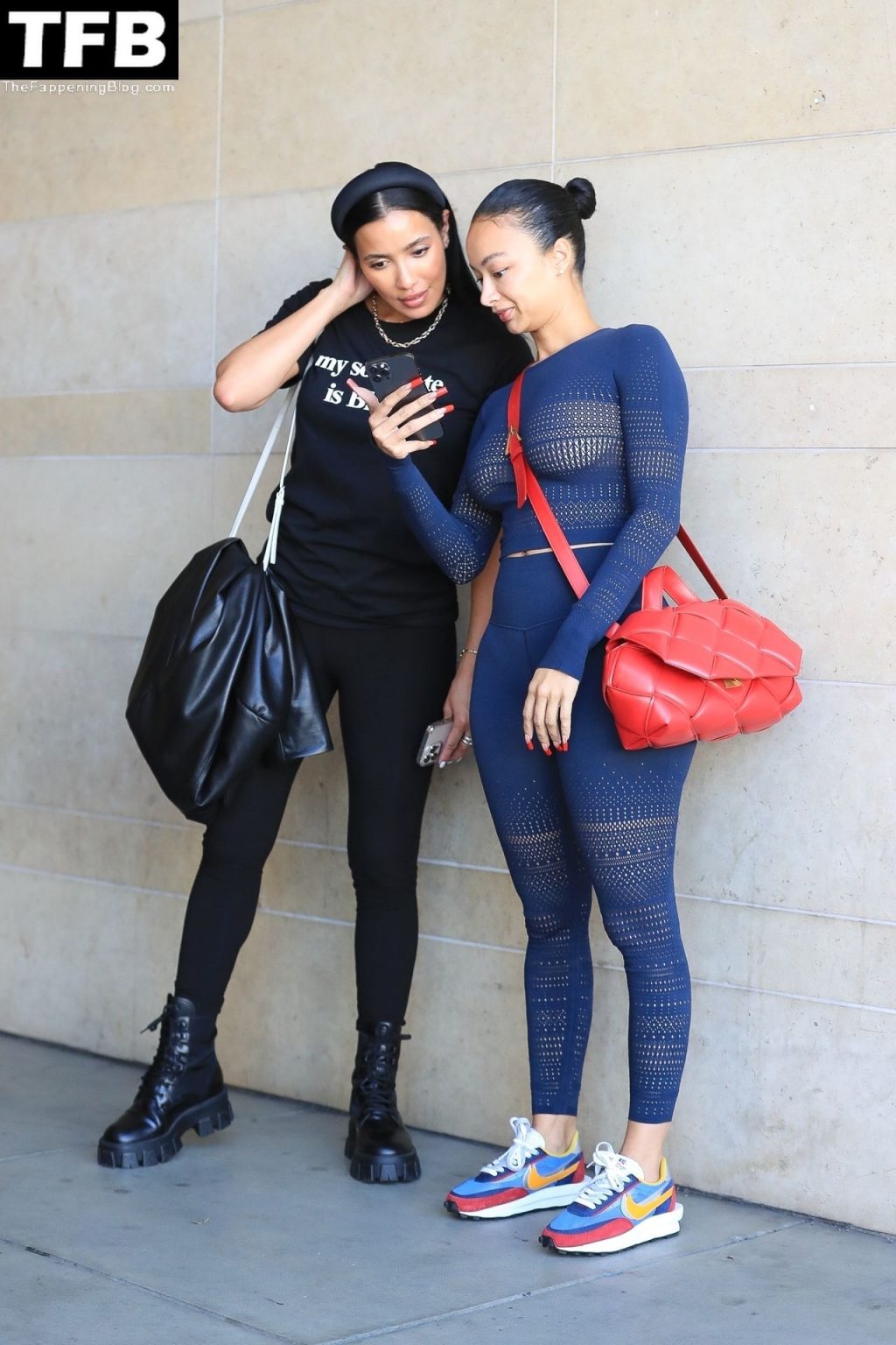Draya Michele Puts Her Sexy Curves on Display in Leggings and a Crop Top (37 Photos)