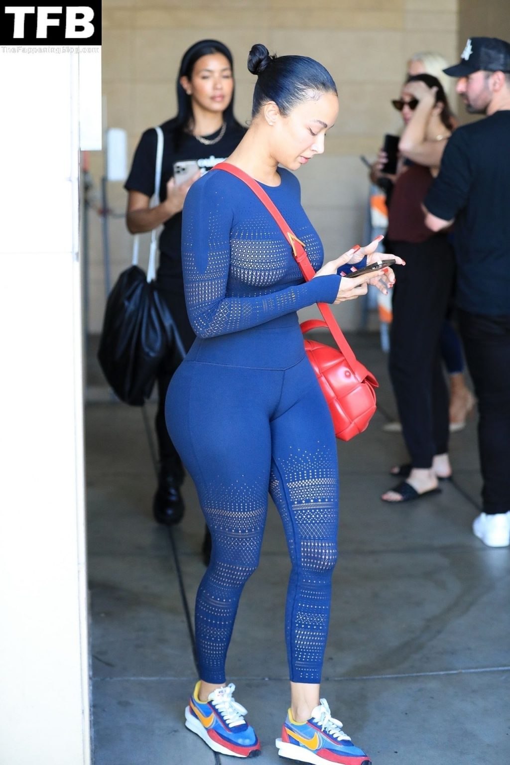 Draya Michele Puts Her Sexy Curves on Display in Leggings and a Crop Top (37 Photos)