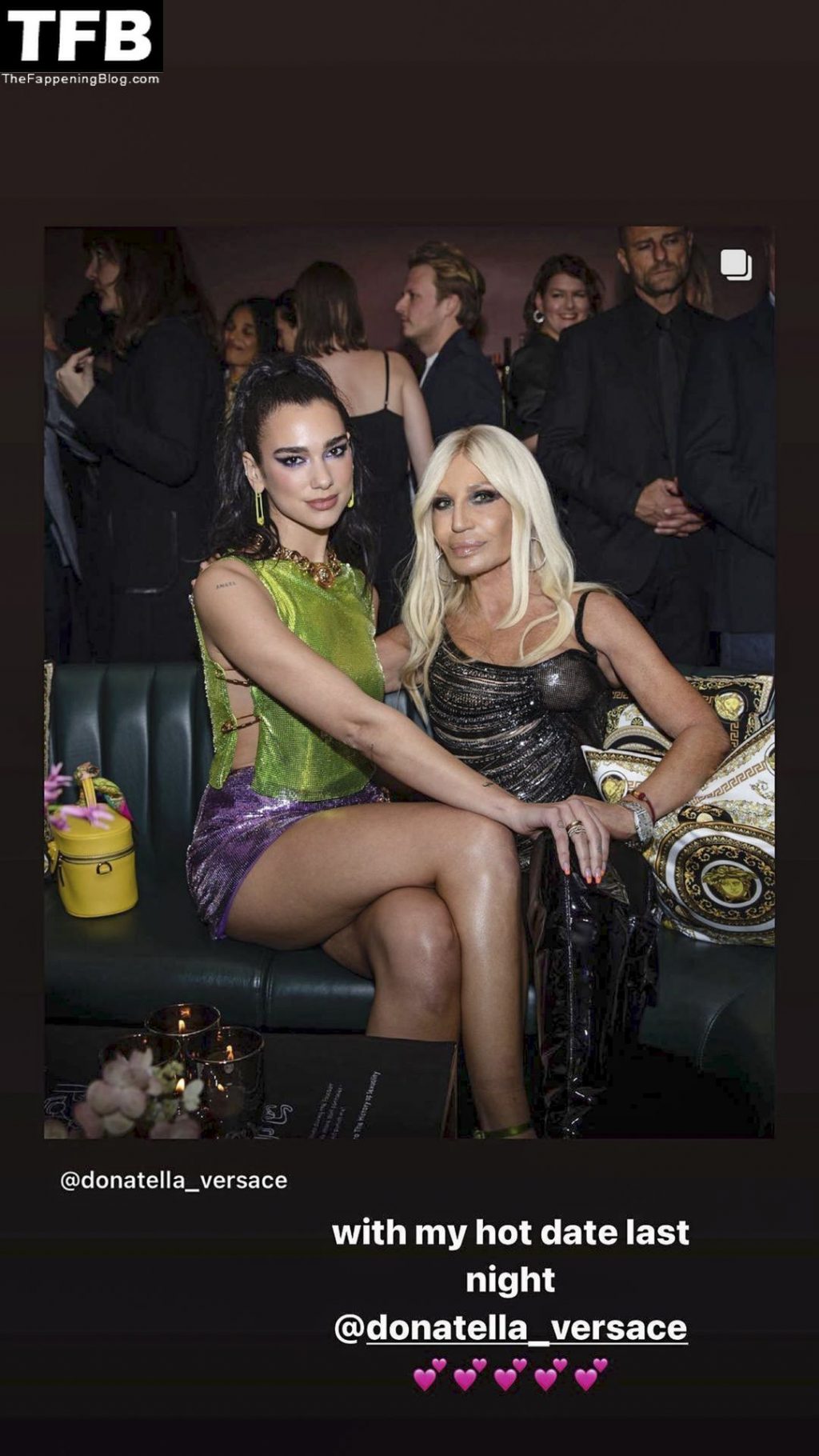 Dua Lipa Flaunts Her Sexy Legs at the Versace x Frieze Event (43 Photos)