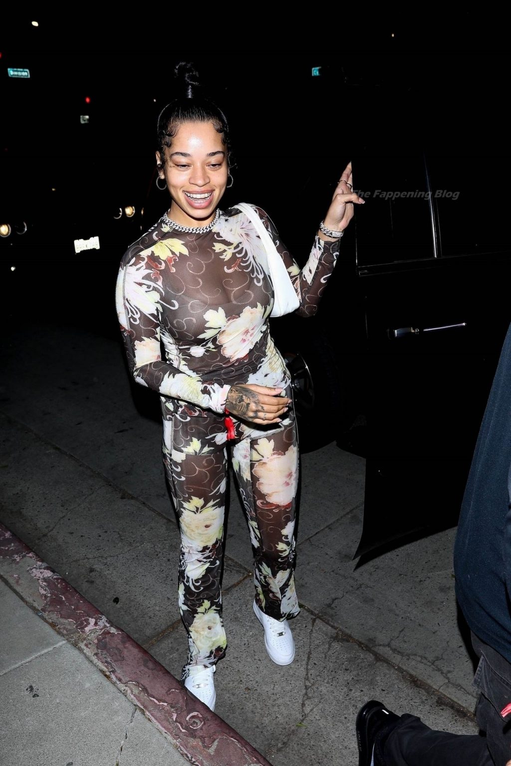 Ella Mai is All Smiles at Cardi B’s 29th Birthday Party (9 Photos + Video)