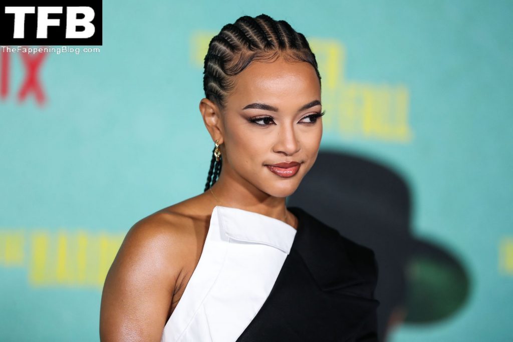 Karrueche Tran Showcases her Ripped Abs and Toned Legs at The Harder They Fall Premiere in LA (51 New Photos)