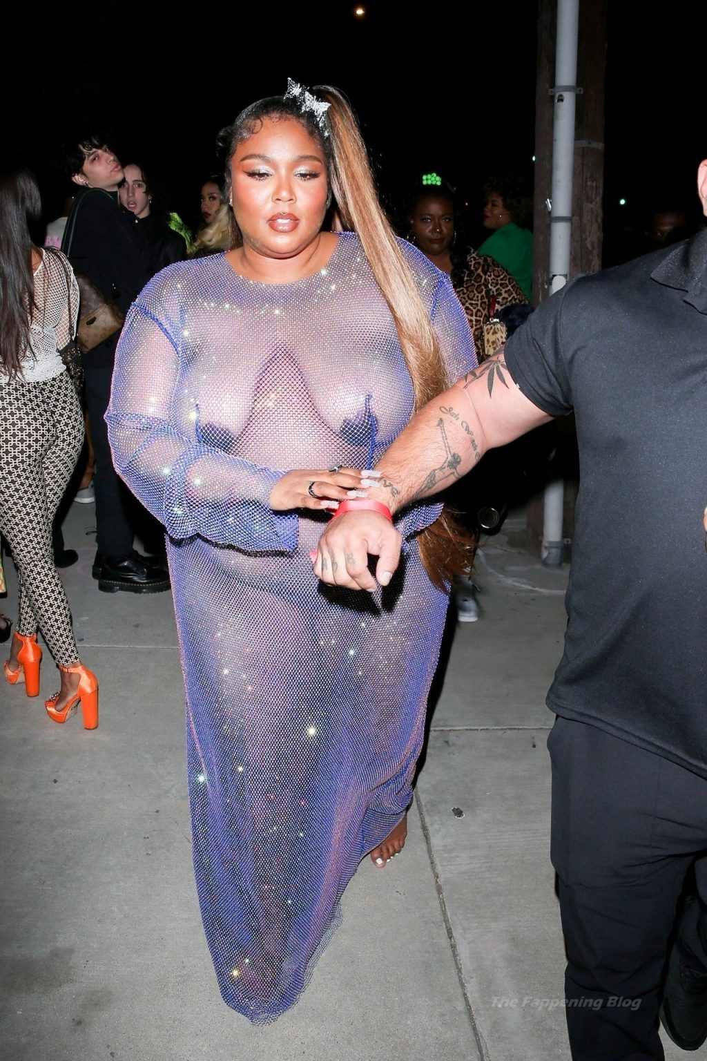 Lizzo Leaves Little to the Imagination Exiting Cardi B’s 29th Birthday Party (48 Photos)