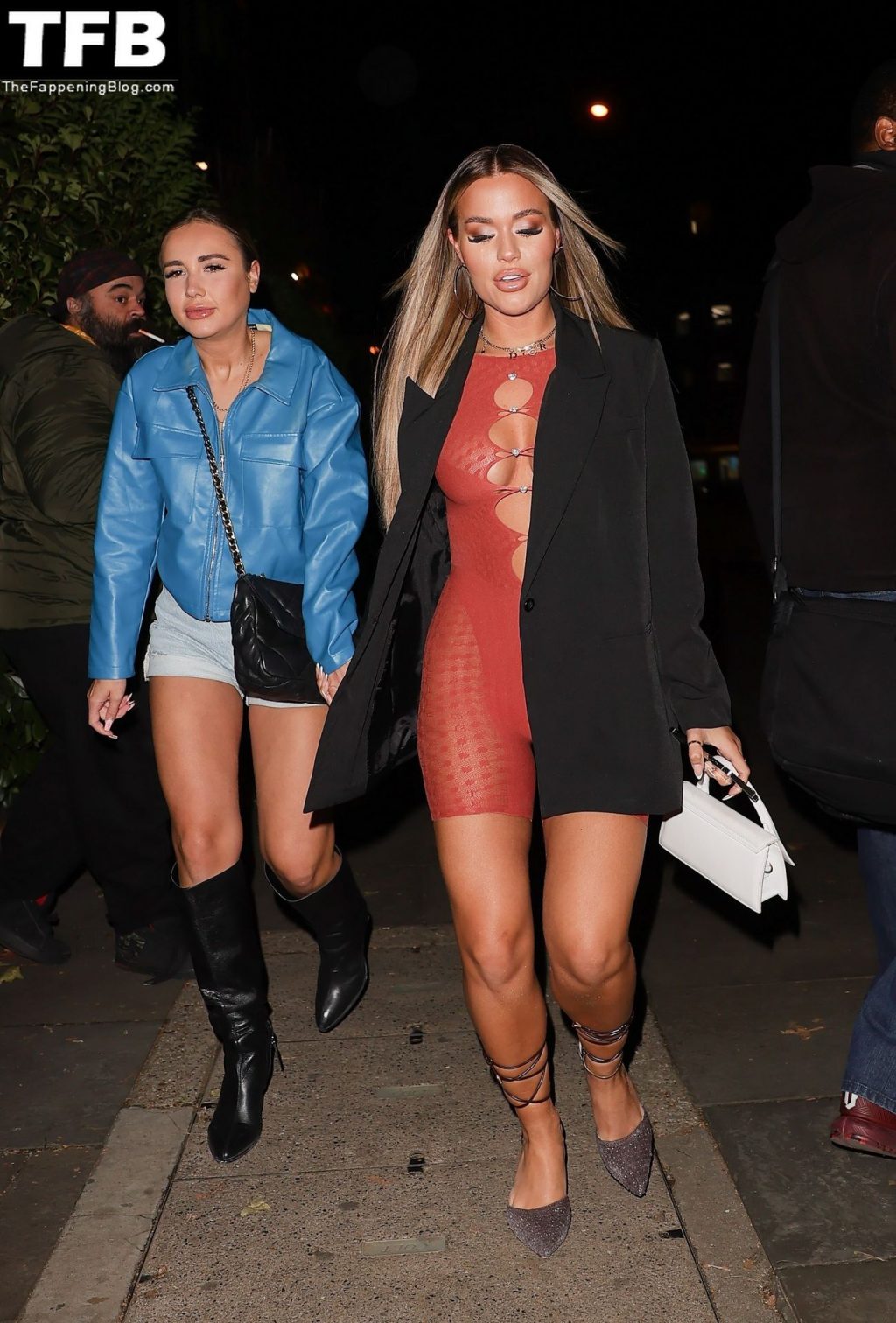 Lottie Tomlinson Looks Sexy at Molly Mae Fashion Party in London (18 Photos)
