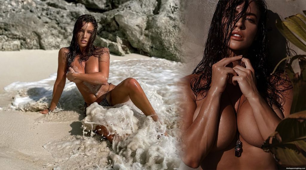 Lucia Javorcekova Poses Topless in Mexico (13 Photos)