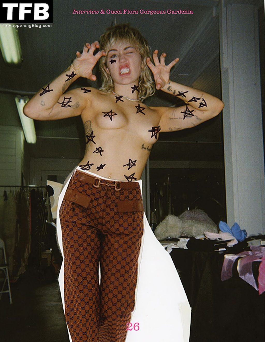 Miley Cyrus Nude – Interview Magazine (3 New Photos)