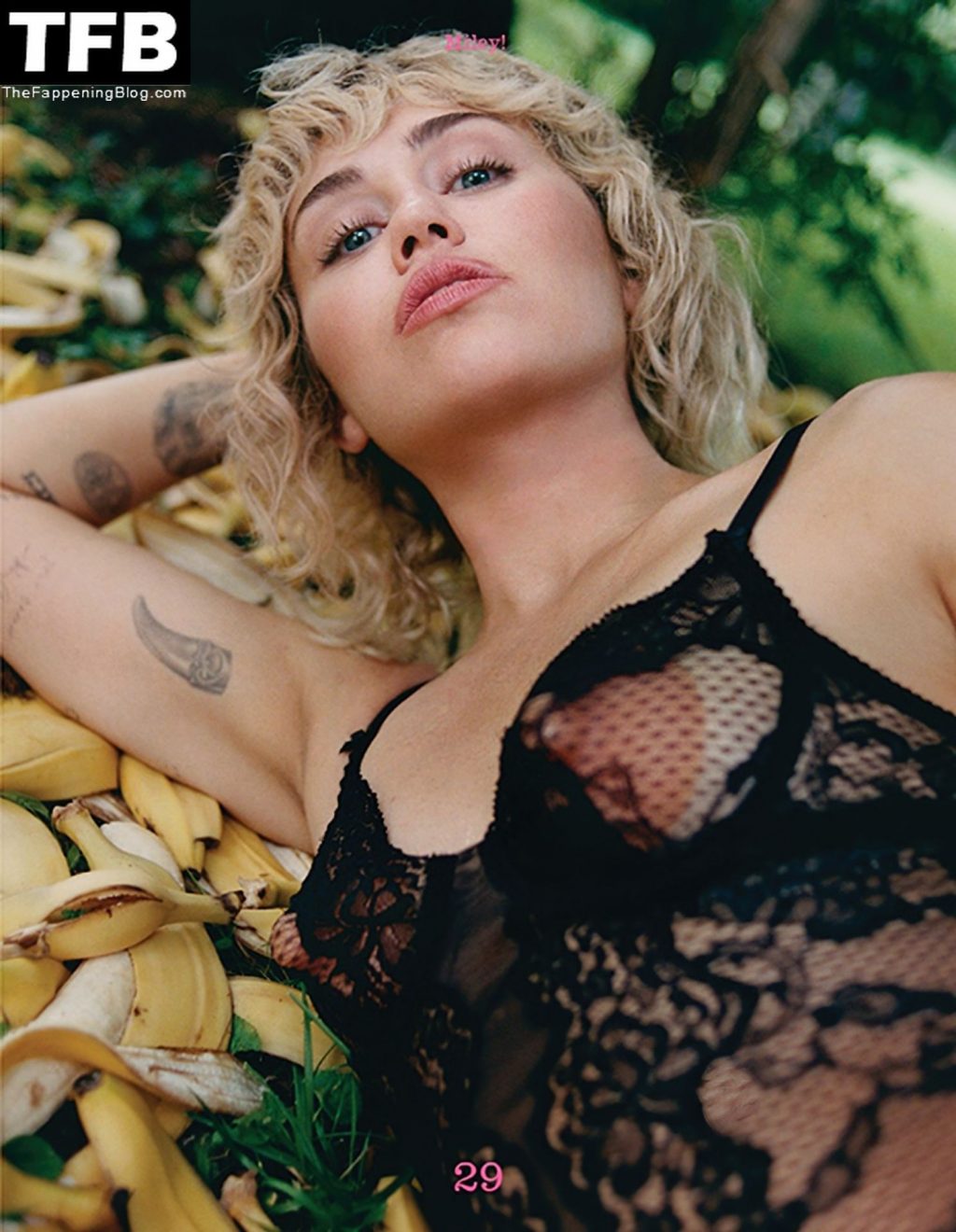 Miley Cyrus Nude – Interview Magazine (3 New Photos)